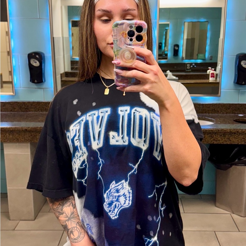 Darc Sport Black and Blue Graphic Tee